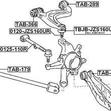 4874030080 - Arm Bushing (For Track Control Arm) For Toyota - Febest