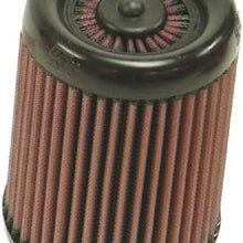 K&N Universal X-Stream Clamp-On Air Filter: High Performance, Premium, Replacement Filter: Flange Diameter: 2.4375 In, Filter Height: 6.125 In, Flange Length: 0.875 In, Shape: Round, RX-3820-1