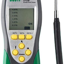 SANAZO- Car Brake Fluid Tester Oil Tester With 250Mm Goose Neck Detector 2.2In Lcd Display For Dot3/Dot4/Dot5 Car Brake Fluid Tester