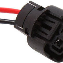 uxcell 2pcs DC 9-16V H16 Single Resistor Decoder Line Car Warning Error Canceller