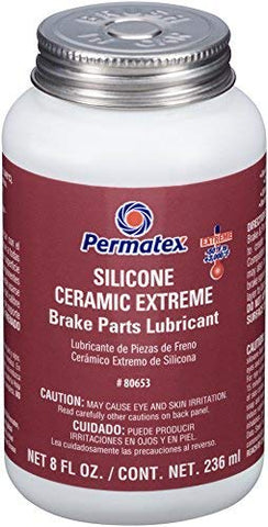 Permatex 80653 Silicone Extreme Brake Parts Lubricant, 8 fl. oz.