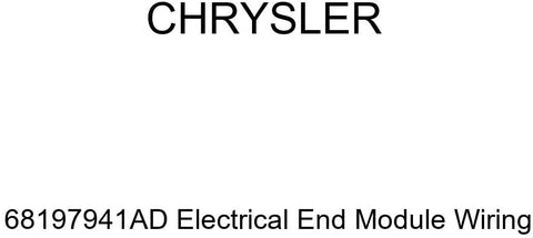 Genuine Chrysler 68197941AD Electrical End Module Wiring