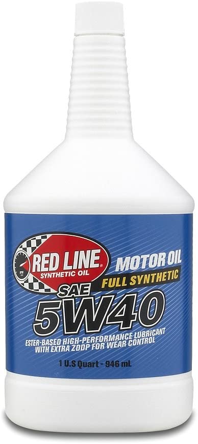 Red Line Oil 5W40 Motor Oil- Pack of 6 Quarts