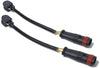 Automotech 2 Pack Brake Pad Wear Sensor Front or Rear 1715400617 Fits for Mercedes-Benz CLK55 W221 C216 R230