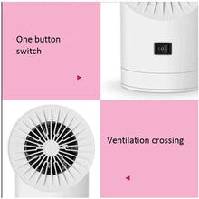 Zyyqt Heater, Small Electric Heater Fan Desktop Heater Home Shaking Head Mini Dormitory Electric Heating Hot Air Blower