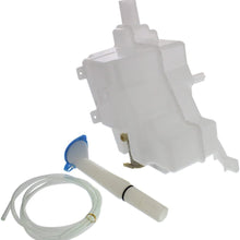 Windshield Washer Tank Assembly compatible with Nissan Maxima 04-08 W/Cap Hose Inlet Pump and Sensor