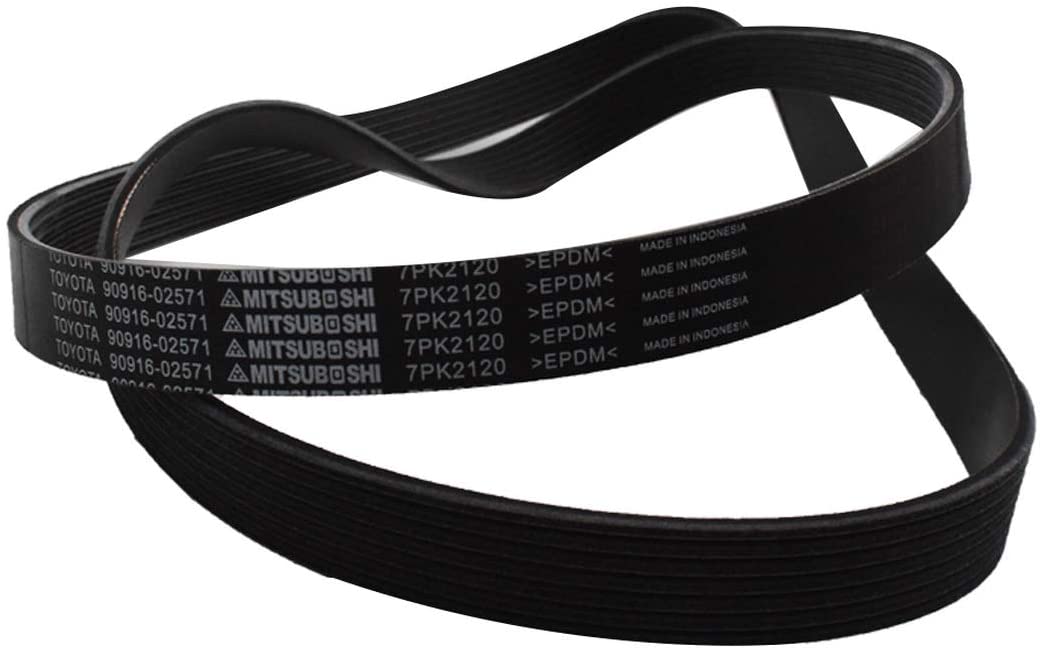 WFLNHB Serpentine Belt 90916-A2001 for Toyota Cruiser Tacoma 4runner Fortuner Tundra Land Rover Range Rover