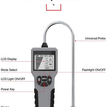 HZGrille Car Brake Fluid Tester/Automotive Liquid Testing Tool for DOT3 / DOT4 / DOT5.1, LCD/Led Display/Audible and Bright Alarm Prompt,for Quick Detection