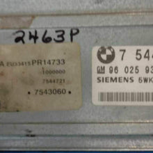 REUSED PARTS 2004 2005 2006 Transmission Control Module Fits BMW E83 X3 7544721 7543060 3.0L OEM