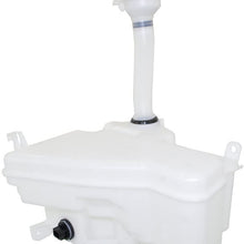 Windshield Washer Tank Assembly Compatible with Lexus IS250/IS350 14-16 W/Cap Inlet Pump and Sensor