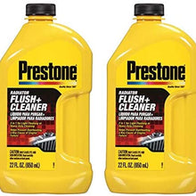 Prestone AS105 Radiator Flush and Cleaner - 22 oz. - 2 Pack