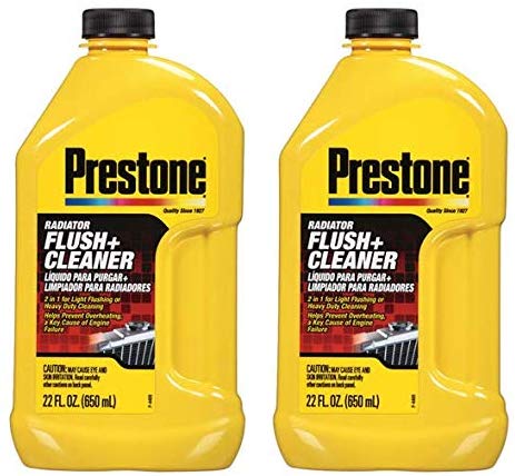 Prestone AS105 Radiator Flush and Cleaner - 22 oz. - 2 Pack