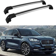 HEKA Cross Bar for Lincoln Aviator 2018 2019 2020 2021 Crossbar Roof Rail Rack Luggage