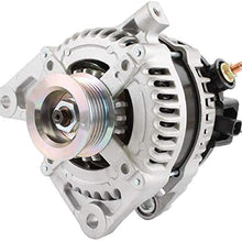 DB Electrical AND0502 Remanufactured Alternator Compatible With/Replacement For 3.3L 3.8L V6 Chrysler Town & Country Van 2008-2010, Dodge Caravan 2008-2010 VND0502 04801304AA 04801304AC 4801304AA