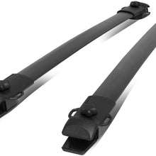 Pair OE Style Aluminum Car Roof Rack Rail Cross Bars Top Luggage Cargo Carrier Replacement for Toyota Sienna 11-18