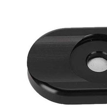 Qii lu Motorcycle Seat Screw ，Durable Black Alloy Motorcycle Modified Rear Seat Cushion Screw and Nut