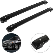 ECCPP Roof Rack Crossbars fit for Benz GLK270 GLK350 2009-2015 Rooftop Luggage Canoe Kayak Carrier Rack - Fits Side Rails Models ONLY