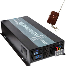 WZRELB RBP400024VCRT 4000W 24V 120V Pure Sine Wave Solar Power Inverter with Remote Control Switch