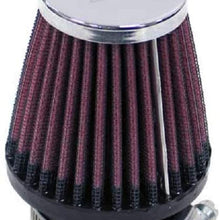 K&N Universal Clamp-On Air Filter: High Performance, Premium, Replacement Engine Filter: Flange Diameter: 1.8125 In, Filter Height: 3 In, Flange Length: 0.625 In, Shape: Round Tapered, RC-2320