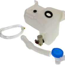 Windshield Washer Tank compatible with Honda Civic 04-05 Assy W/Pump Inlet Mouth And Cap Hybrid