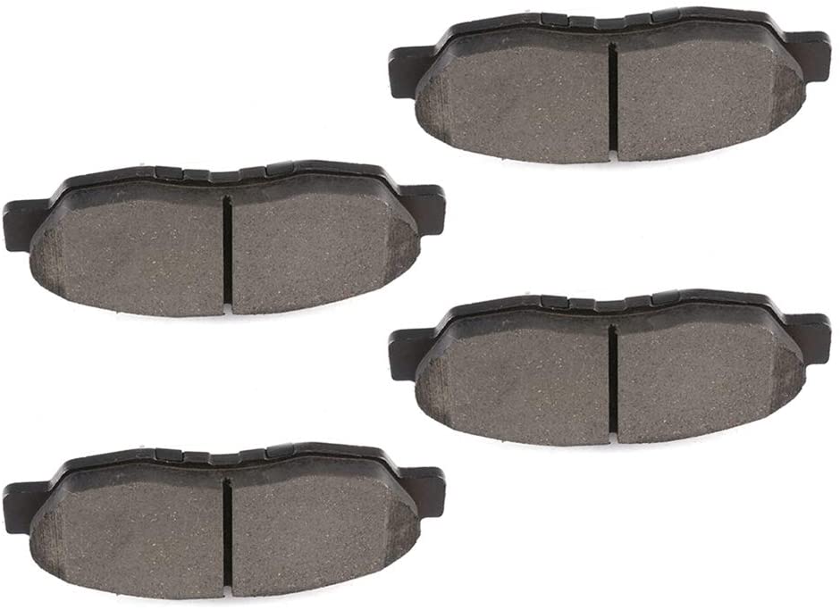 Aintier 4pcs Ceramic Brake Pads Sets fit for 1997-1999 for Acura CL,1997-2005 for Acura EL,1990-2002 for Honda Accord,1996-2011 for Honda Civic,2010-2014 for Honda Insight