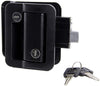 Lippert Components - 2020102689 Global Entry Door Latch for Travel Trailers for RV Entry Doors Black