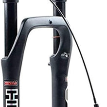 XGJ for 4.0" Tire Snow Mountain Bike 26 Inch Fat Bicycle Fork.Air Bike Suspension Fork Aluminium Alloy ABS Lock (Color : Shoulder Control)