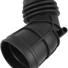 X AUTOHAUX 13541705209 Fuel Air Intake Hose Rubber Pipe Black Fit for BMW 325CI 2003 2004 2005 2006