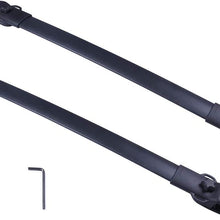 AMFULL Roof Rack Cargo Carrier For Toyota Sienna 2011-2019 Rooftop Luggage Crossbars - Fits Side Rails Models ONLY