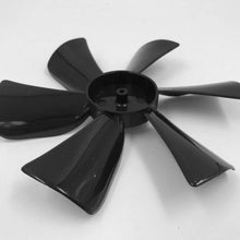 TruePower 20-2241 Black 6" Replacement Fan Blade with 0.125" Round Bore,1 Pack
