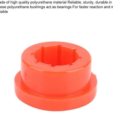 Akozon Car LCA Red Bushings, 12pcs Rear Camber Bushings Replacement Bushings Lower Control Arm Rear Camber Fit for EG6-EK9 88-05 (Red)