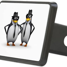 Rectangular Hitch Cover Cool Penguins