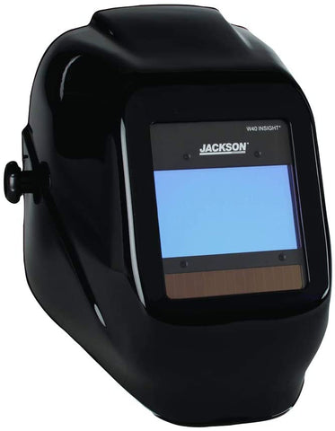 Jackson Safety 46131 Insight Variable Auto Darkening Welding Helmet, HaloX ,Black