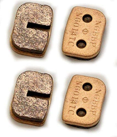 Two Sintered Brake Pad set compatible with Trailmaster Mini XRX and Mini XRS Go Karts part# 7.120.060