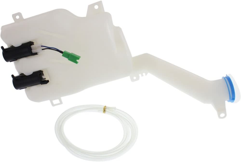 Windshield Washer Tank Assy compatible with Civic 96-00 W/Dual Pump and Cap DX Model Hatchback USA Built