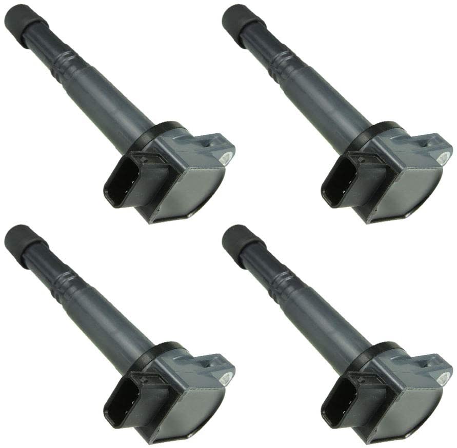 4 PCS Ignition Coil For L4 2.4L 2.2L 2.0L 03-07 ACCORD / 04-05 S2000 / 02-11 CIVIC - 06-11 CSX / 02-06 RSX