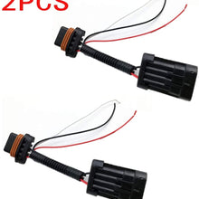 ALLMOST 2PCS For Polaris RZR Tail Light Power Harness Whip Brake Light License Plate 15-18