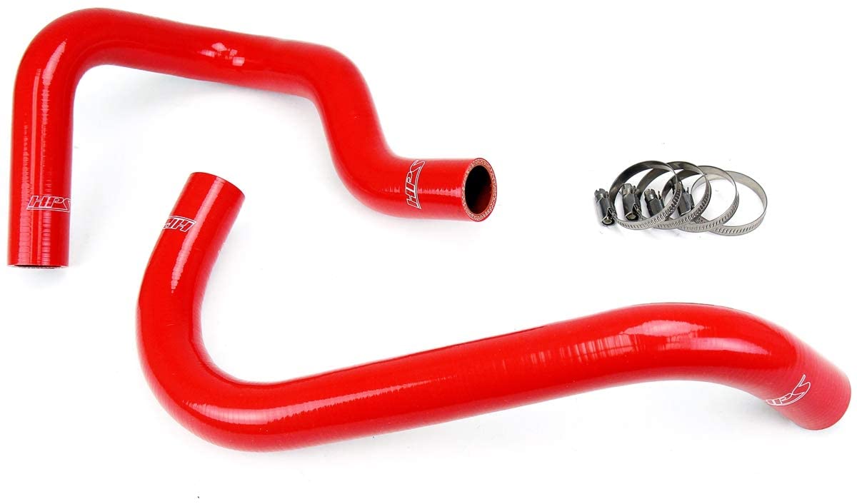 HPS Red Silicone Radiator Hose Kit for 95-04 Toyota Tacoma 2.4L & 2.7L 4Cyl Coolant