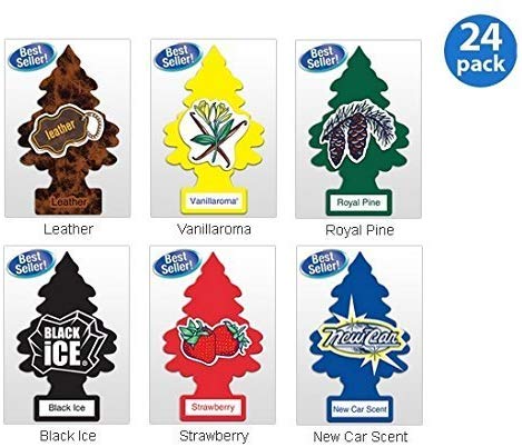 Little Trees Assorted Air Freshener Classic Scents (24 Pack)