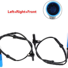ZENITHIKE ABS Wheel Speed Sensor Left+Right+Front ALS422 Compatible with 2003-2004 BMW 760Li 2003-2004 BMW 745Li 2003-2004 BMW 745i