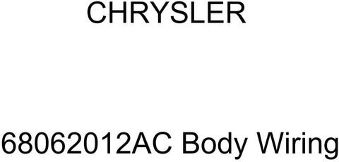 Genuine Chrysler 68062012AC Body Wiring