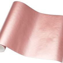 ATMOMO Metallic Rose Gold Craft Vinyl Wrap Roll Adhesive Vinyl Car Sticker 30CM x 1.52M