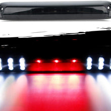 Third Brake Light Black Housing+Smoke Lens LED Car Rear Waterproof 3rd Brake CA-rgo Light Fit for 1999-2006 Chevy Silverado G-MC Sierra High Mount Brake Stop Light