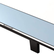 KITBEST Anti Glare Rear View Mirror, 300mm Flat Rearview Mirror Clip on Car Interior Mirror, Wide Angle Panoramic Auto Blue Mirror to Reduce Blind Spot and Antiglare Effectively