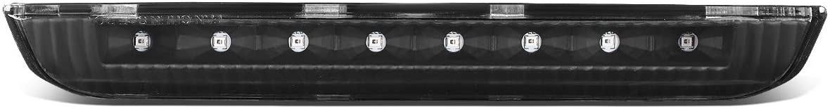 DNA Motoring 3BL-NROG17-LED-BK Full LED 3rd Third Tail Brake Light Replacement