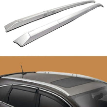 JUEDIMA 1 Pair Silver Roof Rack Cross Bars Side Rail Package Replacement for CR-V 12-16,roof Rails