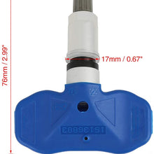 X AUTOHAUX 15136883 15102575 Car Tire Pressure Sensor TPMS 315MHz for Cadillac Escalade