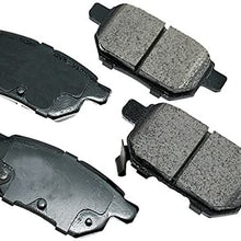 Akebono ACT1354 Proact Ultra Premium Ceramic Disc Brake Pad kit