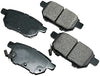 Akebono ACT1354 Proact Ultra Premium Ceramic Disc Brake Pad kit