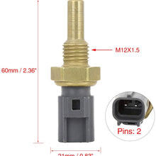 X AUTOHAUX 89422-22010 Engine Coolant Temperature Temp Sensor for TOYOTA 3F-E